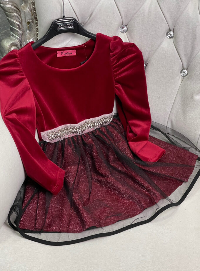 BAMBINA 290 VELLUTO ROSSO