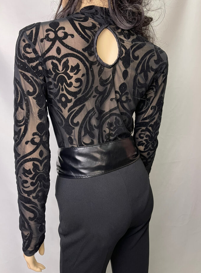 MA 1 BODY NERO DAMASCO