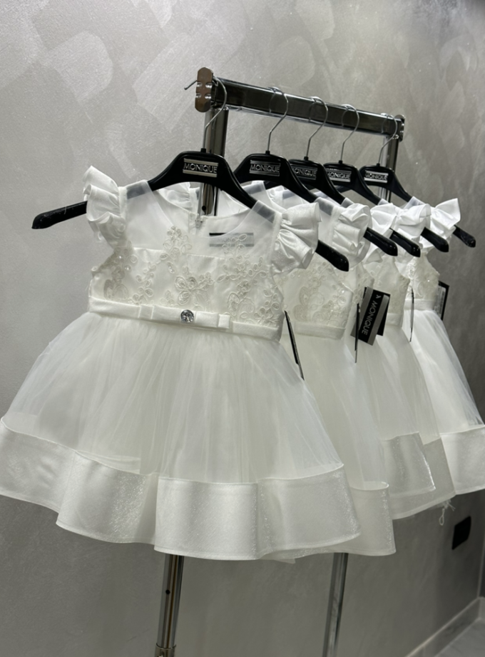 abito battesimo diamante