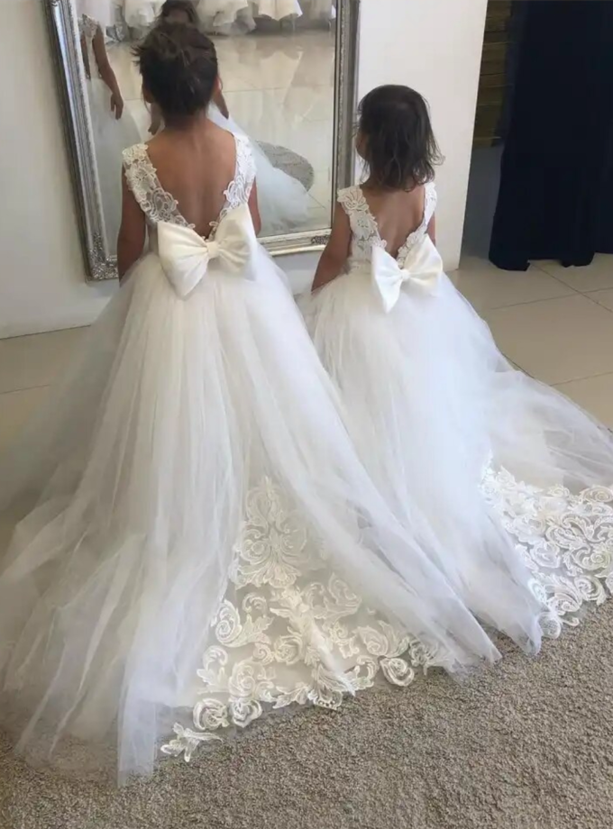 Abito rossella bianco scollatura v