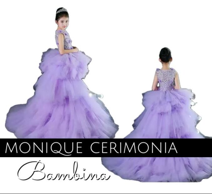 abito bambina diva color lilla